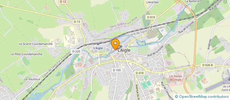 localisation de l'entreprise MONSIEUR ROCH DE CATHELINEAU à L'AIGLE