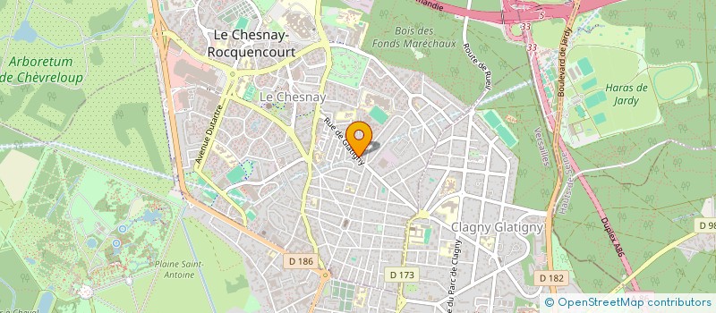 localisation de l'entreprise MONSIEUR ROCH DE PARSCAU DU PLESSIX  LE CHESNAY-ROCQUENCOURT