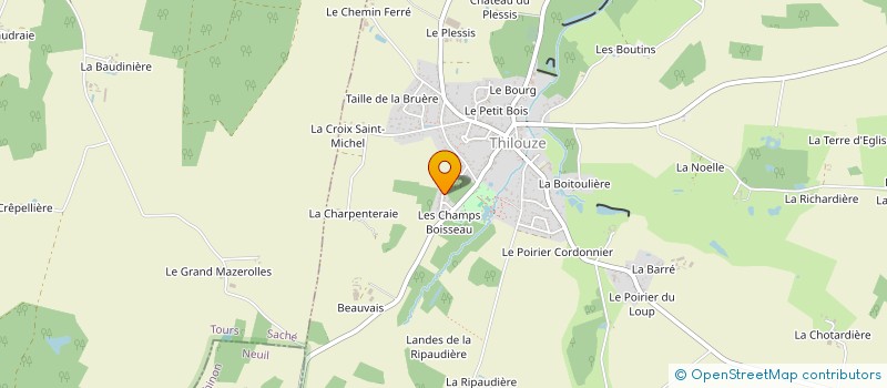 localisation de l'entreprise MONSIEUR ROCH DEPLECHIN  THILOUZE