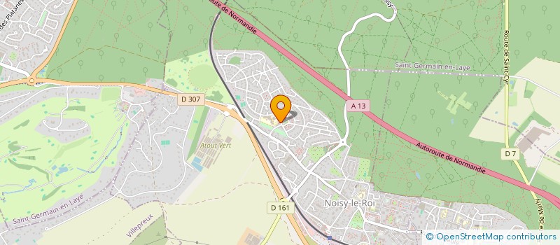 localisation de l'entreprise MONSIEUR ROCH DOSSOU à NOISY-LE-ROI