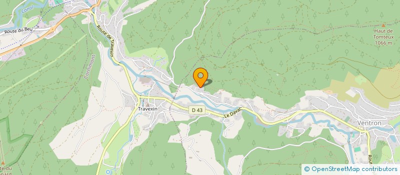 localisation de l'entreprise MONSIEUR ROCH GRANDGIRARD  VENTRON