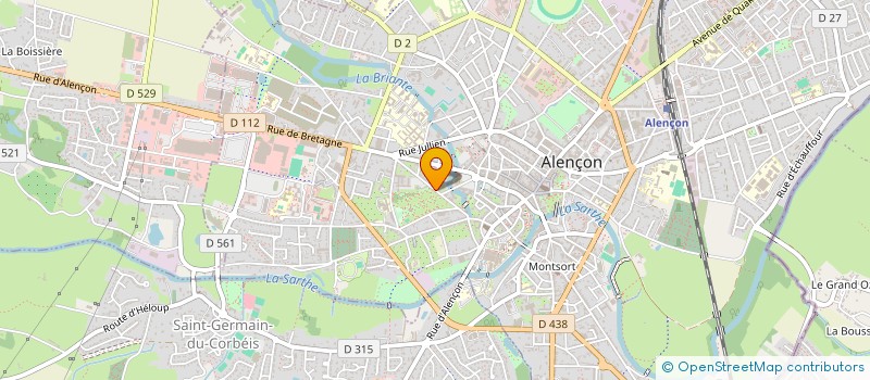 localisation de l'entreprise MONSIEUR ROCH JACOPS D'AIGREMONT à ALENCON