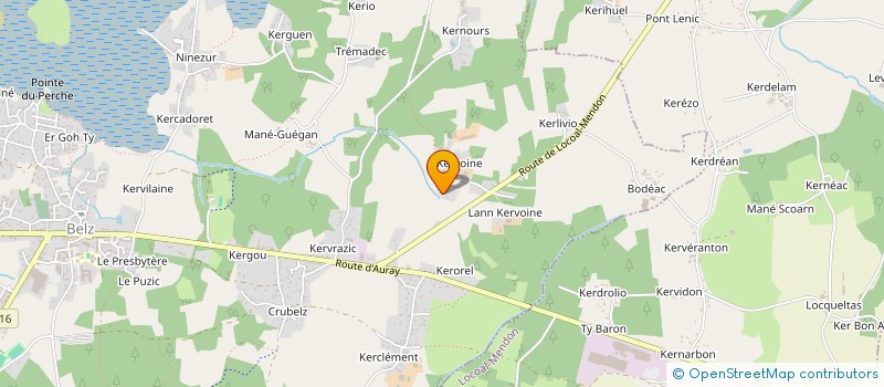 localisation de l'entreprise MONSIEUR ROCH LEBRETON  BELZ