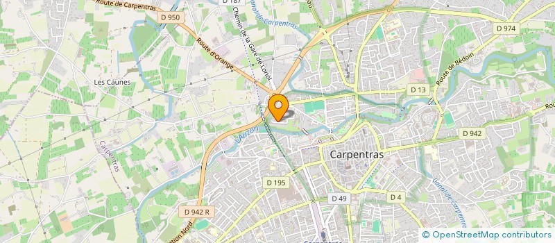 localisation de l'entreprise MONSIEUR ROCH MAESTRACCI  CARPENTRAS