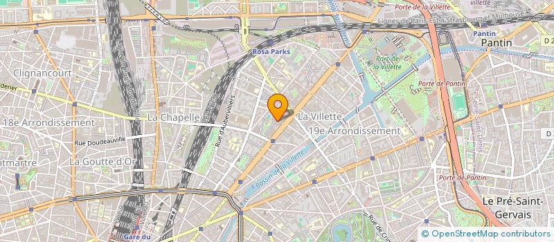 localisation de l'entreprise MONSIEUR ROCH MASSE BIBOUM  PARIS