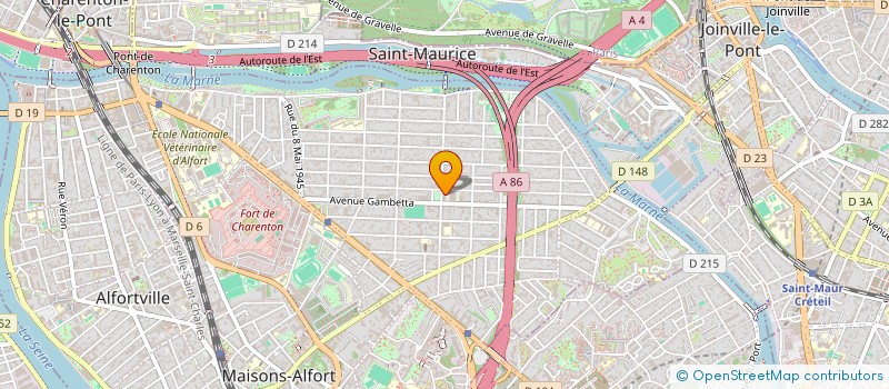localisation de l'entreprise MONSIEUR ROCH MASSIMINA NGOUBY à MAISONS-ALFORT