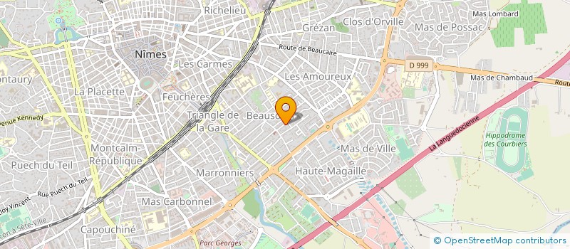 localisation de l'entreprise MONSIEUR ROCH MOUDAT à NIMES