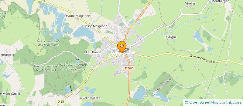 localisation de l'entreprise MONSIEUR ROCH NORRE à CHENERAILLES