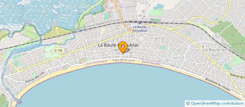 localisation de l'entreprise MONSIEUR ROCH OKEMBA à LA BAULE-ESCOUBLAC
