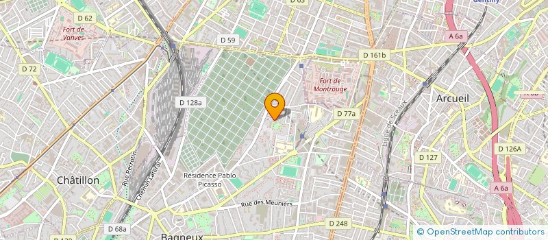 localisation de l'entreprise MONSIEUR ROCH OUEDRAOGO à BAGNEUX