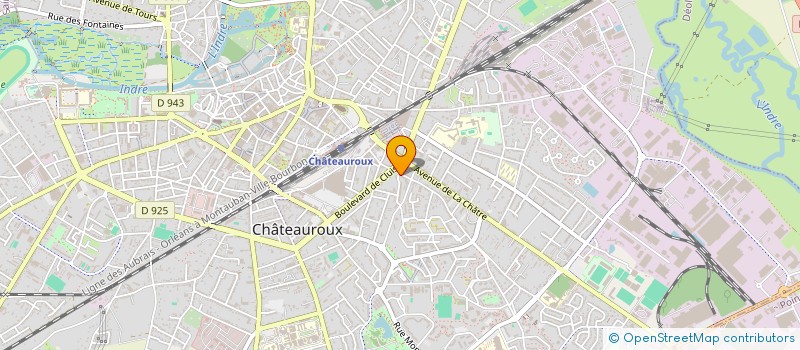 localisation de l'entreprise MONSIEUR ROCH PANEL à CHATEAUROUX