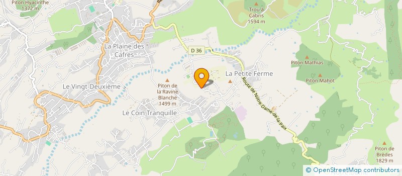 localisation de l'entreprise MONSIEUR ROCH PAYET à LE TAMPON