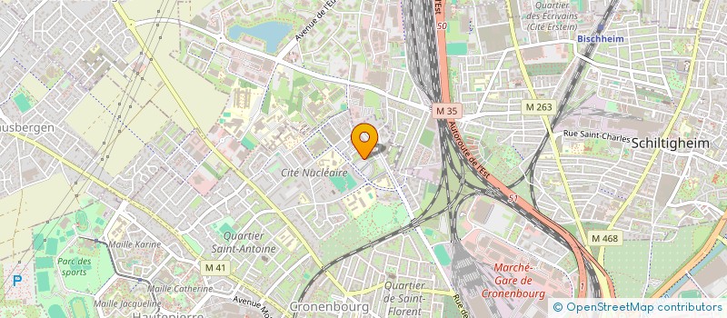 localisation de l'entreprise MONSIEUR ROCHA LANGUI à STRASBOURG