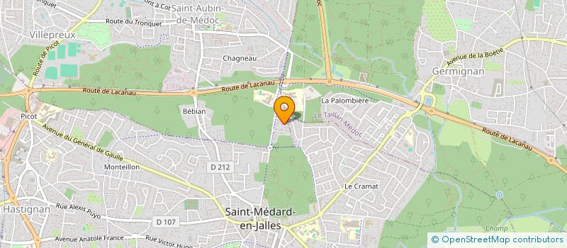 localisation de l'entreprise MONSIEUR ROCHDI CHAHIR  SAINT-AUBIN-DE-MEDOC