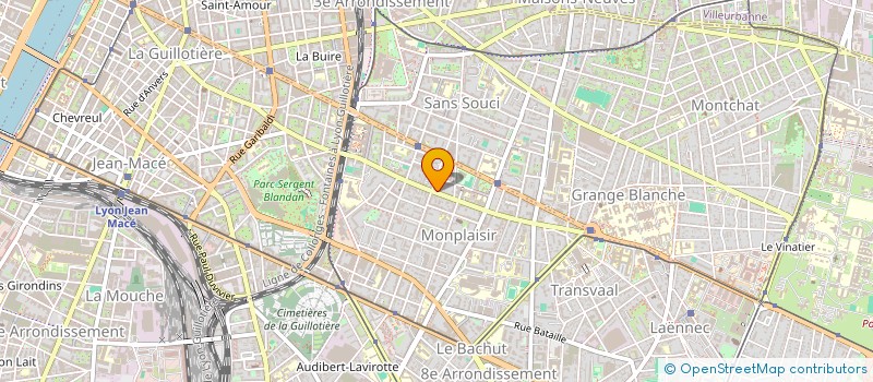 localisation de l'entreprise MONSIEUR ROCHDI EL HABIB  LYON