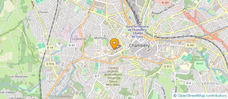 localisation de l'entreprise MONSIEUR ROCHDI GANNOUCHI  CHAMBERY