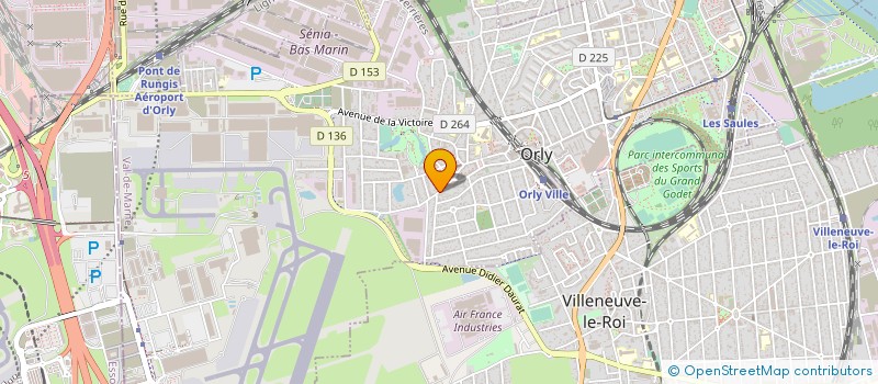 localisation de l'entreprise MONSIEUR ROCHDI HAMMAD  ORLY