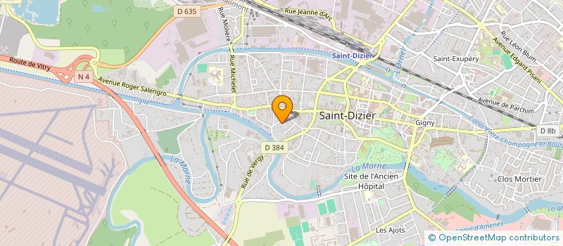 localisation de l'entreprise MONSIEUR ROCHDI LAKHSASSI à SAINT-DIZIER
