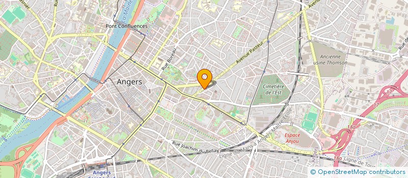 localisation de l'entreprise MONSIEUR ROCHDI LAMOUAT  ANGERS