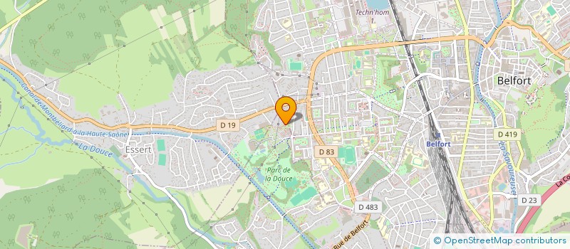 localisation de l'entreprise MONSIEUR ROCHDI ROUAG  RIEDISHEIM