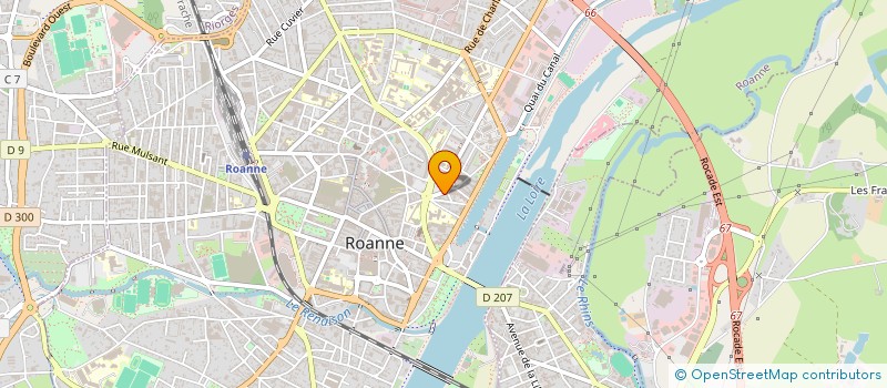 localisation de l'entreprise MONSIEUR ROCHDY FEDALA  ROANNE