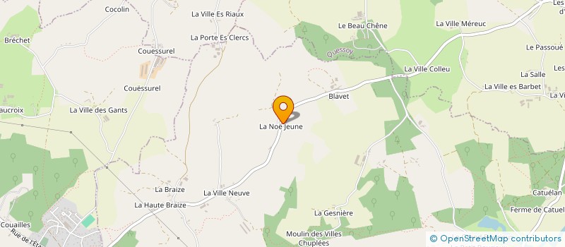 localisation de l'entreprise MONSIEUR ROCKY BONNEAU  HENON