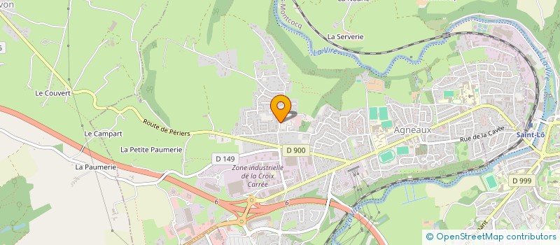 localisation de l'entreprise MONSIEUR ROCKY DEBARD  AGNEAUX