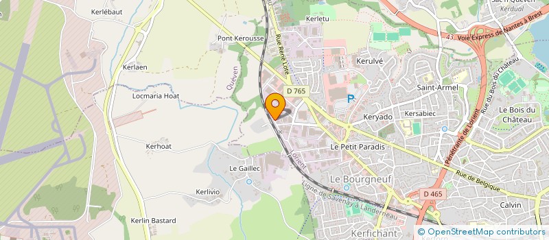 localisation de l'entreprise MONSIEUR ROCKY DECAMPS  LORIENT