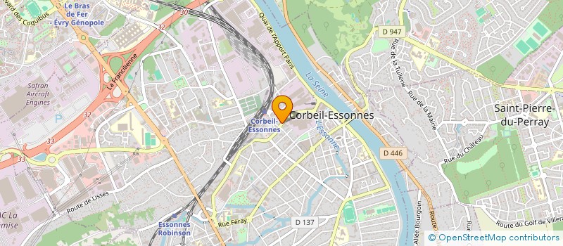 localisation de l'entreprise MONSIEUR ROCKY GANGOUO à CORBEIL-ESSONNES