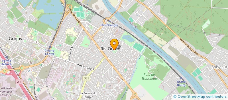 localisation de l'entreprise MONSIEUR ROCKY HELFRICK à RIS-ORANGIS