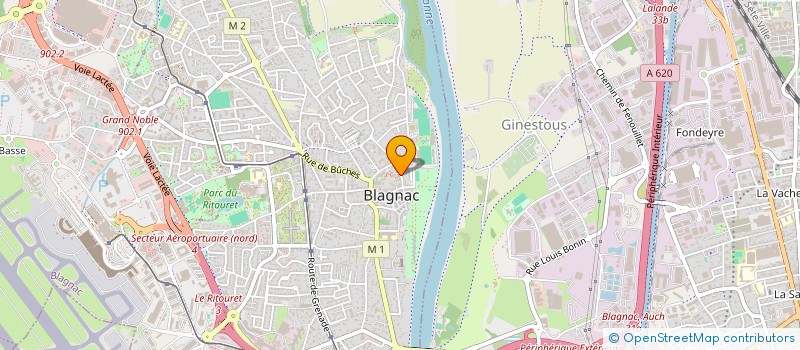 localisation de l'entreprise MONSIEUR ROCKY HOFFMANN  BLAGNAC