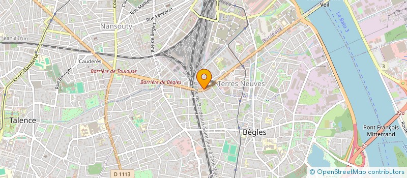 localisation de l'entreprise MONSIEUR ROCKY JORDAN KAMDOUM TAFOCK  BORDEAUX