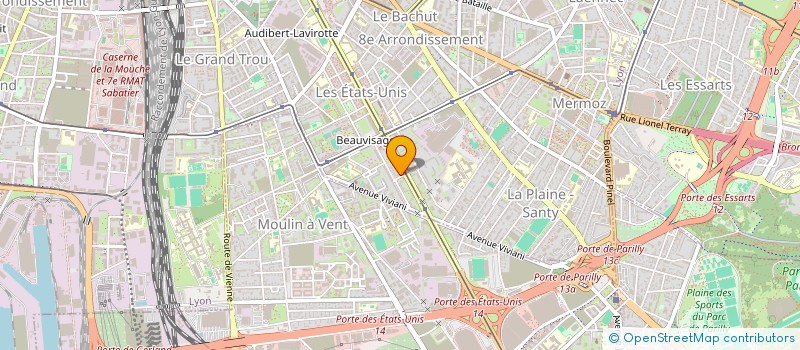 localisation de l'entreprise MONSIEUR ROCKY JOSHUA  LYON