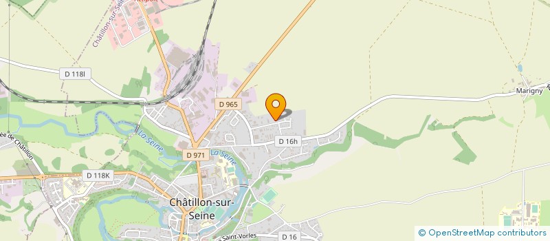 localisation de l'entreprise MONSIEUR ROCKY SCHWARTZ  CHATILLON-SUR-SEINE