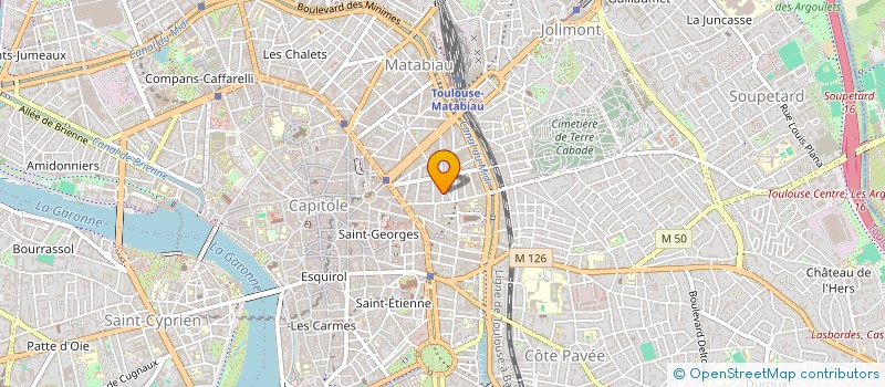 localisation de l'entreprise MONSIEUR ROD MEDOU  TOULOUSE