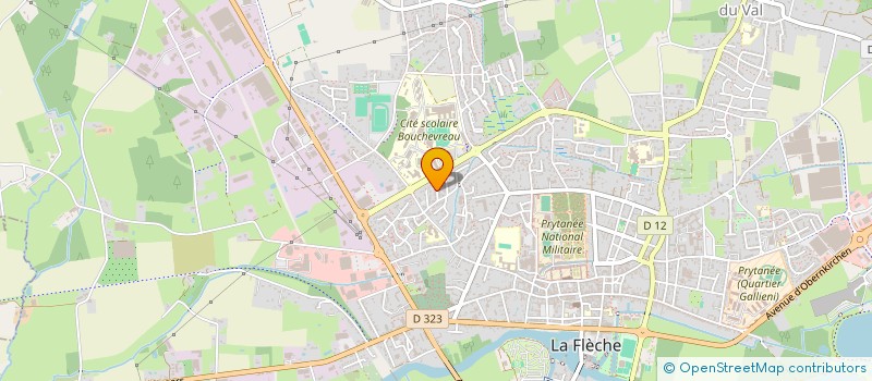 localisation de l'entreprise MONSIEUR ROD MOUCHE  LE MANS