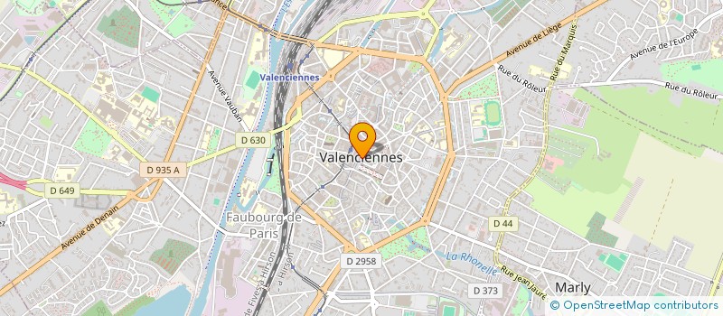 localisation de l'entreprise MONSIEUR RODE LECONTE à VALENCIENNES
