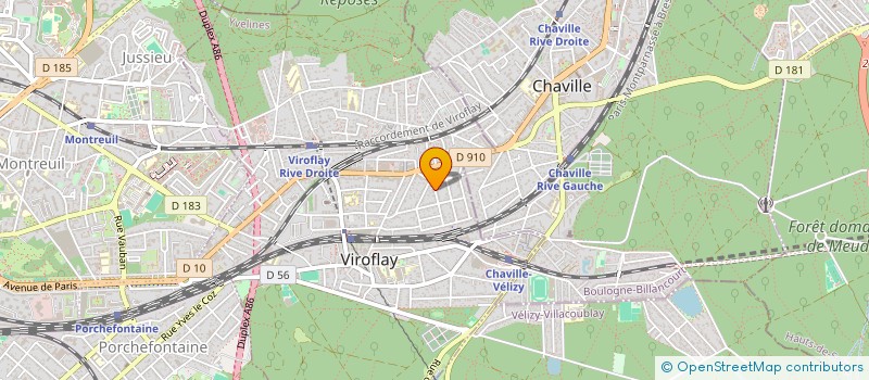 localisation de l'entreprise MONSIEUR RODERIC DOAN à VIROFLAY