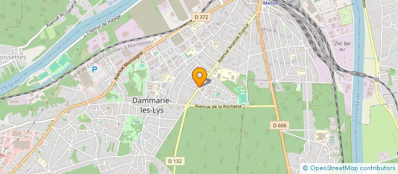 localisation de l'entreprise MONSIEUR RODERIC PORRAS GERMAIN à DAMMARIE-LES-LYS