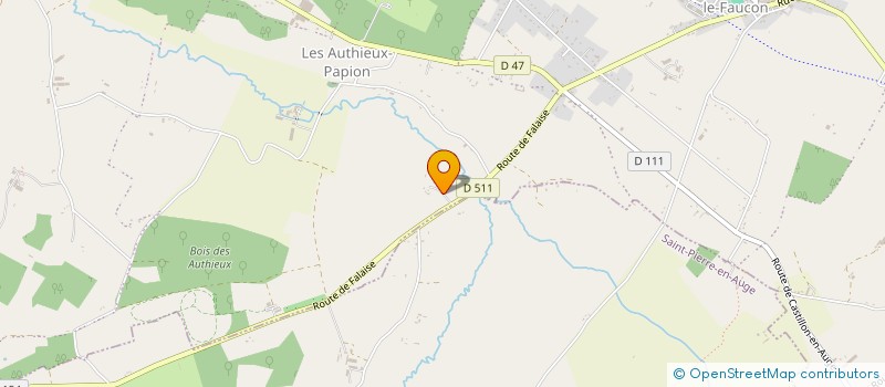 localisation de l'entreprise MONSIEUR RODERICK WHEATLEY  LIVAROT-PAYS-D'AUGE