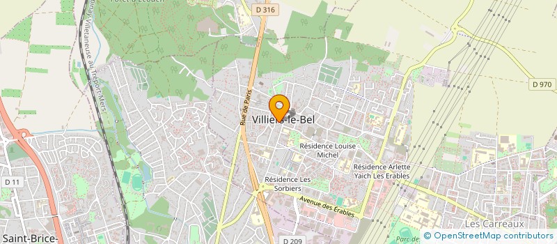 localisation de l'entreprise MONSIEUR RODI SEYHAN  VILLIERS-LE-BEL