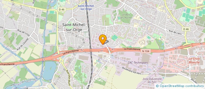 localisation de l'entreprise MONSIEUR RODION AXENTI  SAINT-MICHEL-SUR-ORGE