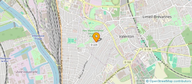 localisation de l'entreprise MONSIEUR RODION TURAC à VALENTON