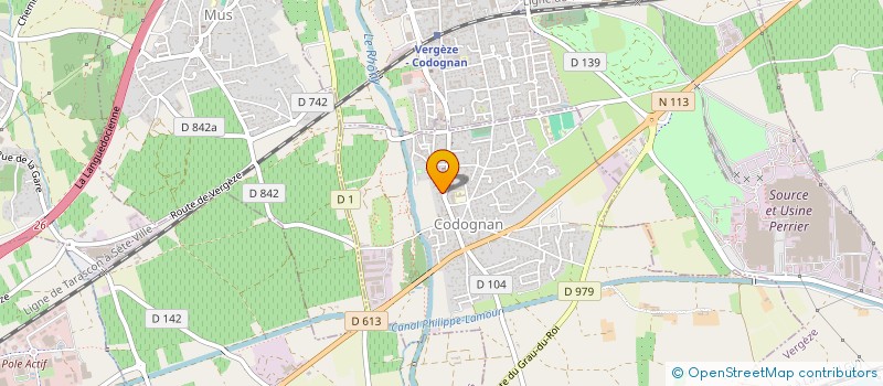 localisation de l'entreprise MONSIEUR RODNEY DE CHARMOY  CODOGNAN