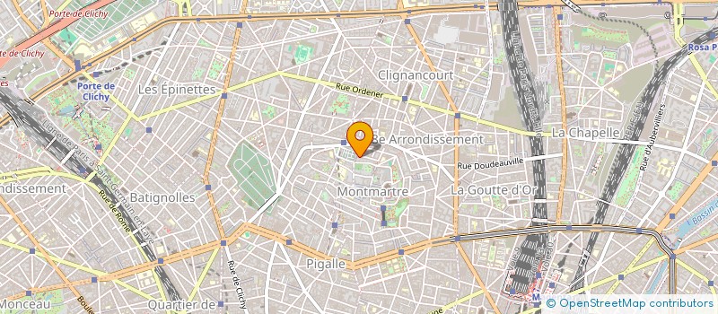 localisation de l'entreprise MONSIEUR RODNEY JANSSEN  PARIS