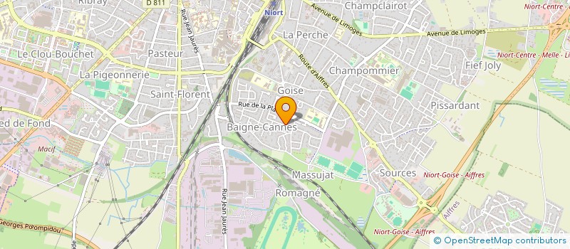 localisation de l'entreprise MONSIEUR RODNEY MAYOUTE à NIORT