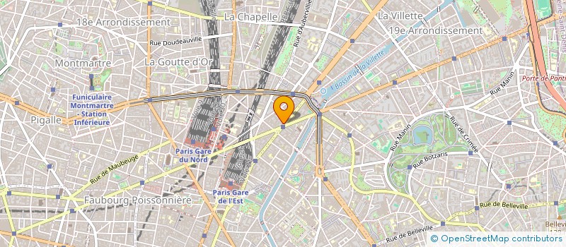 localisation de l'entreprise MONSIEUR RODOFO BAIA CARDOSO  PARIS