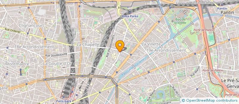 localisation de l'entreprise MONSIEUR RODOLF DERAIN  PARIS