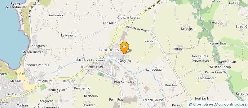 localisation de l'entreprise MONSIEUR RODOLFO CAMPOS CAMPOS  LANDUNVEZ