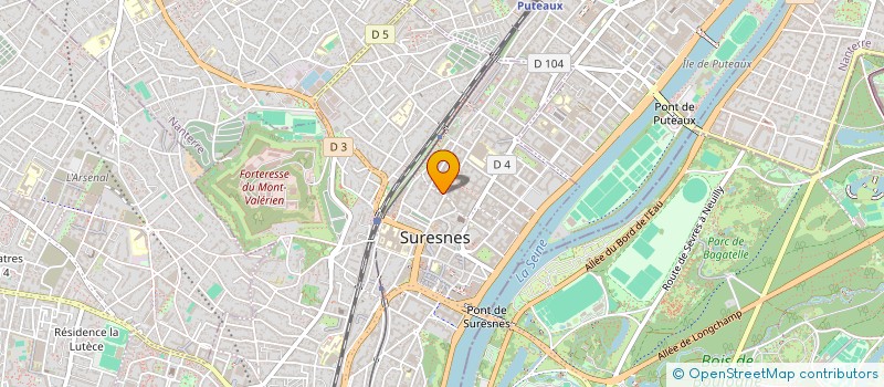 localisation de l'entreprise MONSIEUR RODOLFO COBO à SURESNES